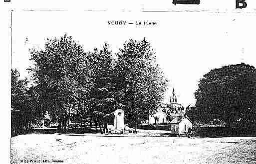 Ville de VOUGY Carte postale ancienne