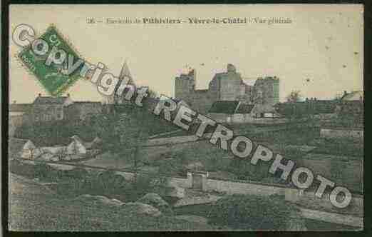 Ville de YEVRELECHATEL Carte postale ancienne