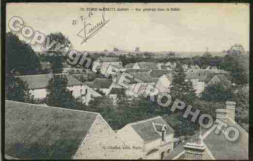 Ville de YEVRELECHATEL Carte postale ancienne