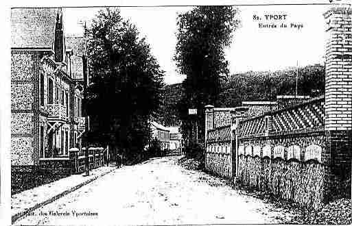 Ville de YPORT Carte postale ancienne
