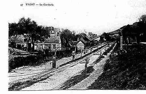Ville de YPORT Carte postale ancienne