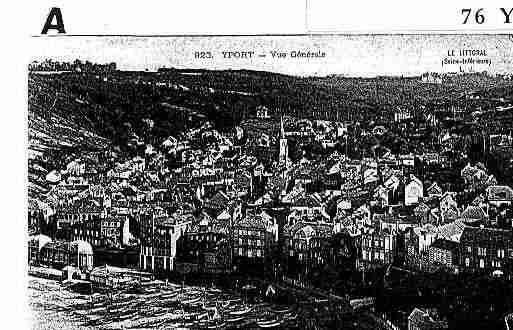 Ville de YPORT Carte postale ancienne