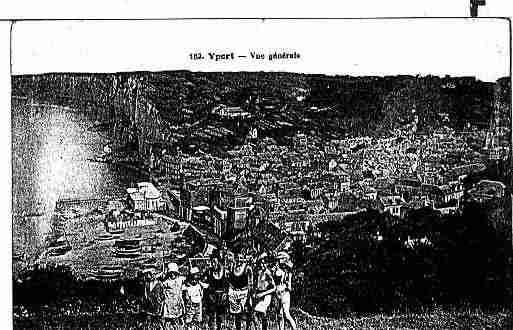 Ville de YPORT Carte postale ancienne