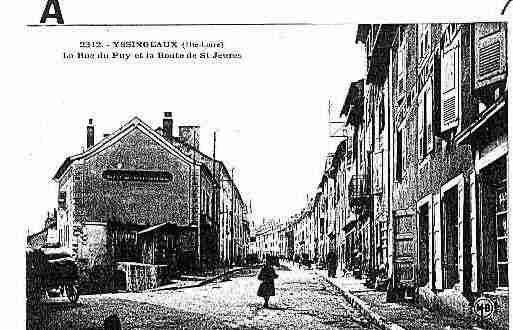 Ville de YSSINGEAUX Carte postale ancienne