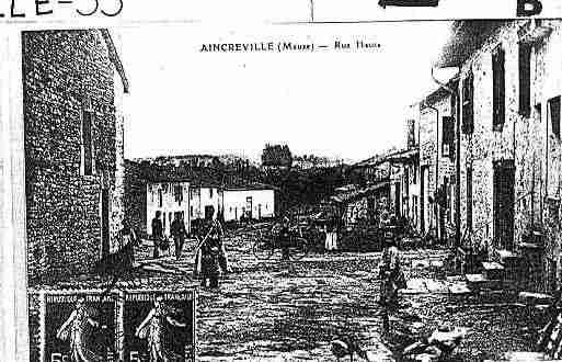 Ville de AINCREVILLE Carte postale ancienne