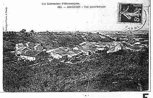 Ville de AINGERAY Carte postale ancienne