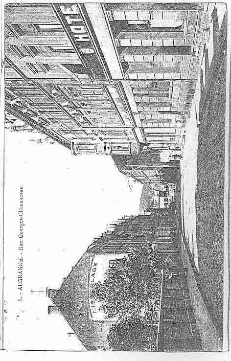 Ville de ALGRANGE Carte postale ancienne