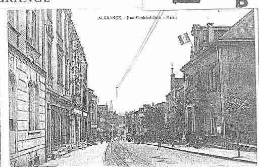 Ville de ALGRANGE Carte postale ancienne