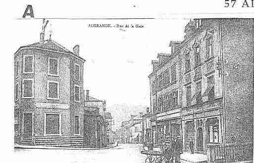 Ville de ALGRANGE Carte postale ancienne