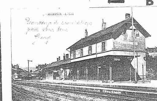 Ville de ALGRANGE Carte postale ancienne