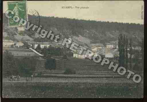 Ville de ALLAMPS Carte postale ancienne