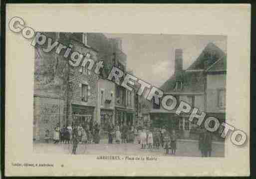 Ville de AMBRIERESLESVALLEES Carte postale ancienne