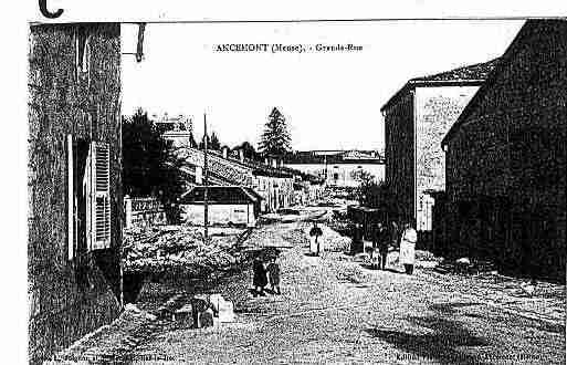 Ville de ANCEMONT Carte postale ancienne