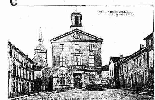 Ville de ANCERVILLE Carte postale ancienne