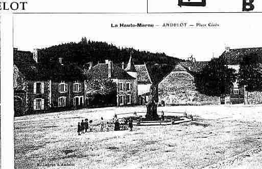 Ville de ANDELOTBLANCHEVILLE Carte postale ancienne