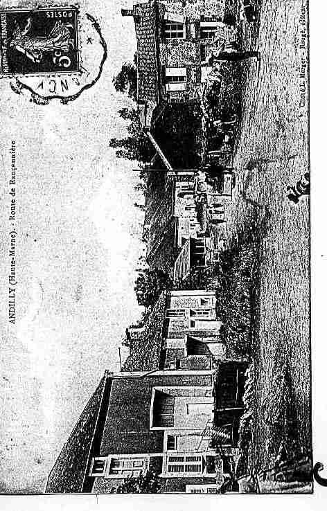 Ville de ANDILLYENBASSIGNY Carte postale ancienne