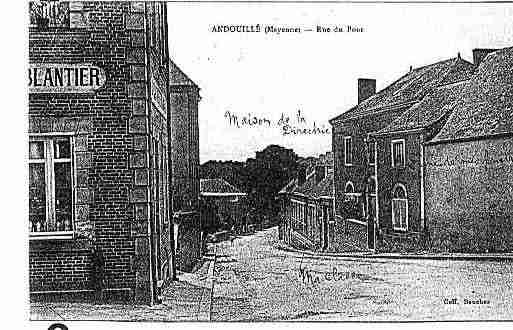 Ville de ANDOUILLE Carte postale ancienne