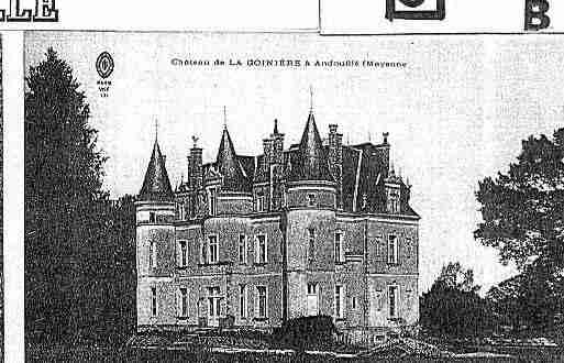 Ville de ANDOUILLE Carte postale ancienne