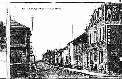 Ville de ANGEVILLERS Carte postale ancienne