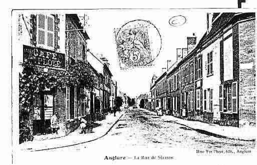 Ville de ANGLURE Carte postale ancienne