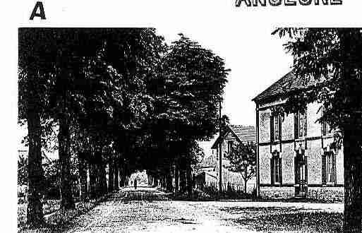 Ville de ANGLURE Carte postale ancienne