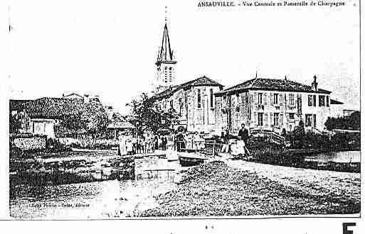 Ville de ANSAUVILLE Carte postale ancienne