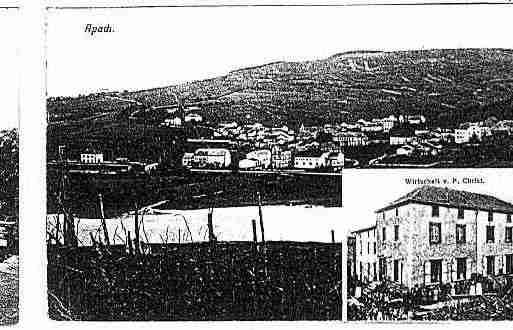 Ville de APACH Carte postale ancienne Ville de APACH Carte postale ancienne