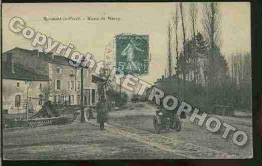 Ville de APREMONTLAFORET Carte postale ancienne