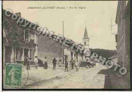 Ville de APREMONTLAFORET Carte postale ancienne