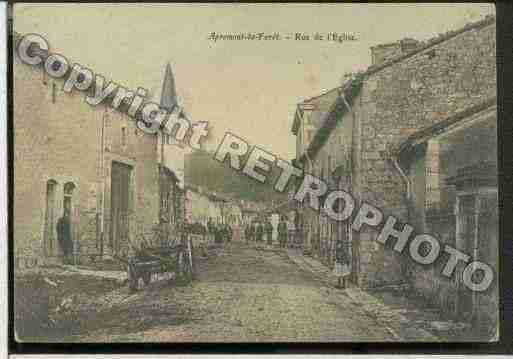 Ville de APREMONTLAFORET Carte postale ancienne Ville de APREMONTLAFORET Carte postale ancienne