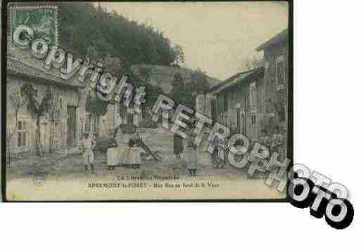 Ville de APREMONTLAFORET Carte postale ancienne