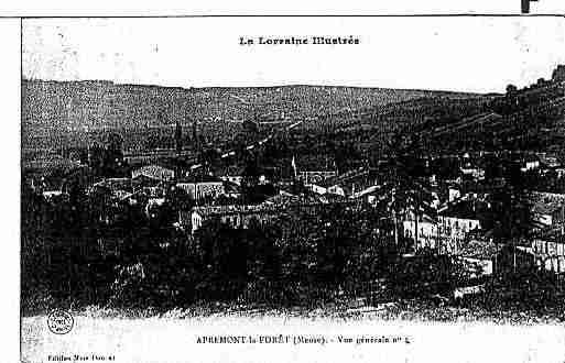 Ville de APREMONTLAFORET Carte postale ancienne