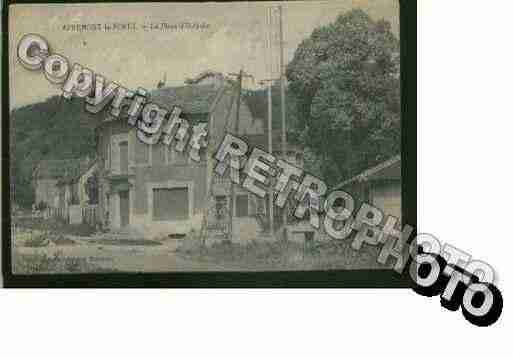 Ville de APREMONTLAFORET Carte postale ancienne
