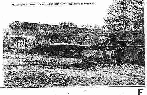Ville de ARRACOURT Carte postale ancienne