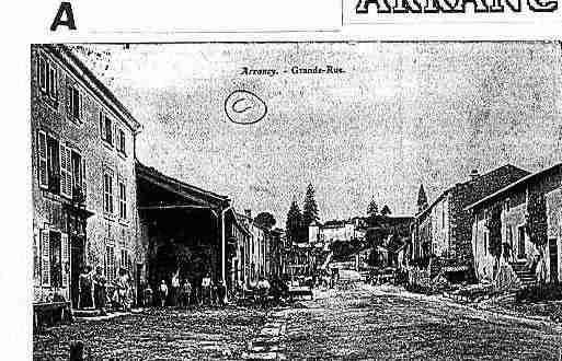 Ville de ARRANCYSURCRUSNE Carte postale ancienne