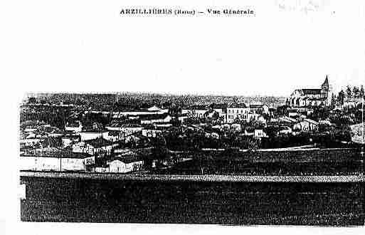Ville de ARZILLIERESNEUVILLE Carte postale ancienne