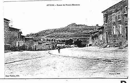 Ville de ATTON Carte postale ancienne