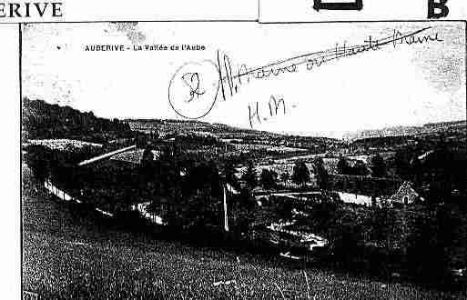 Ville de AUBERIVE Carte postale ancienne