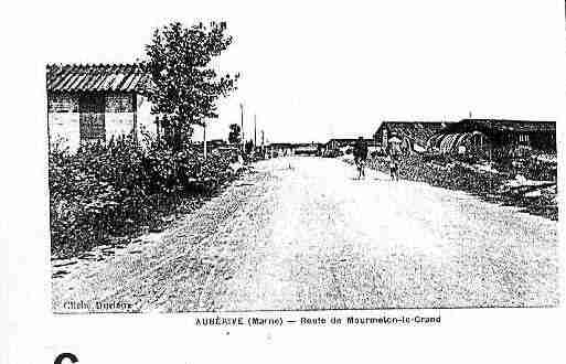 Ville de AUBERIVE Carte postale ancienne