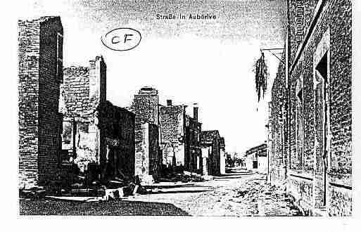 Ville de AUBERIVE Carte postale ancienne