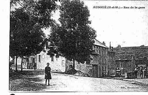 Ville de AUBOUE Carte postale ancienne
