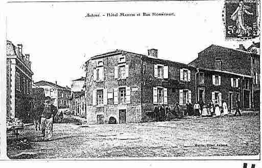 Ville de AUBOUE Carte postale ancienne