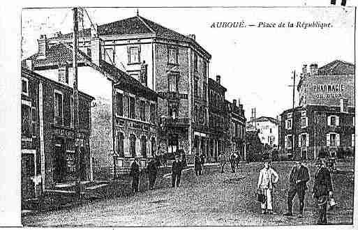 Ville de AUBOUE Carte postale ancienne