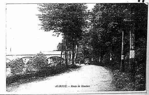 Ville de AUBOUE Carte postale ancienne