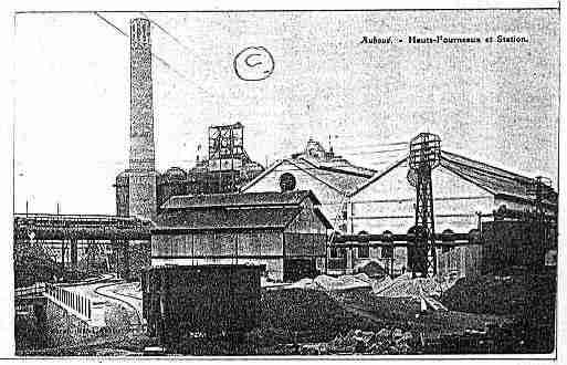 Ville de AUBOUE Carte postale ancienne