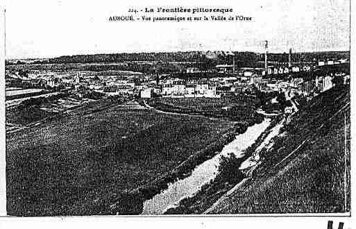 Ville de AUBOUE Carte postale ancienne