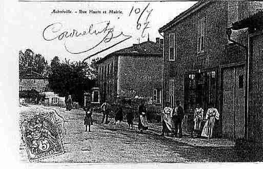 Ville de AUBREVILLE Carte postale ancienne