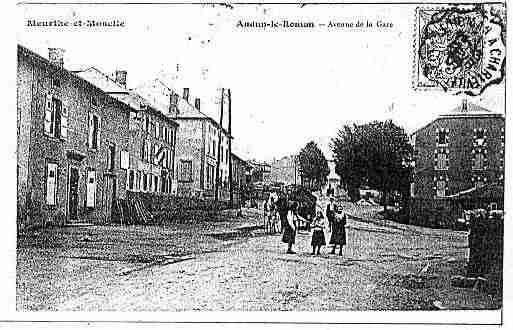 Ville de AUDUNLEROMAN Carte postale ancienne