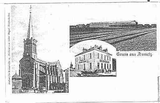 Ville de AUMETZ Carte postale ancienne