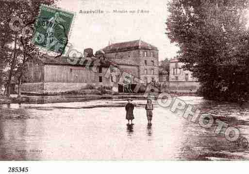 Ville de AUZEVILLE Carte postale ancienne